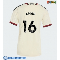 Fotballdrakt Dame Manchester United Amad Diallo #16 Tredjedrakt 2026-27 Kortermet